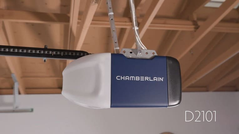 chain drive garage door opener installation cost