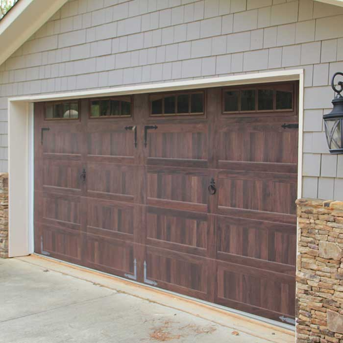 double garage door installed same day