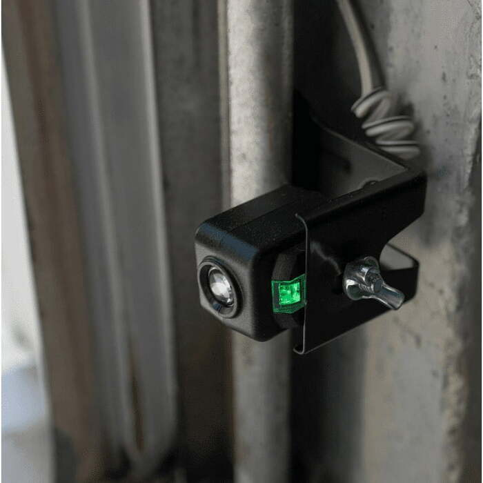 Aligning and securing safety sensors at 6 inches