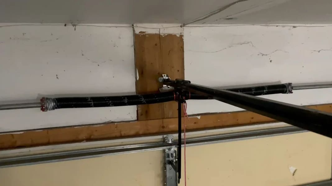 Running UL-325 safety reversal test after spring repair