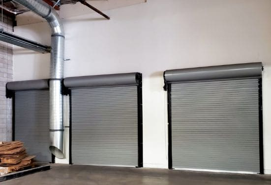 Rolling steel door service