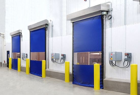 High-speed and fabric door service