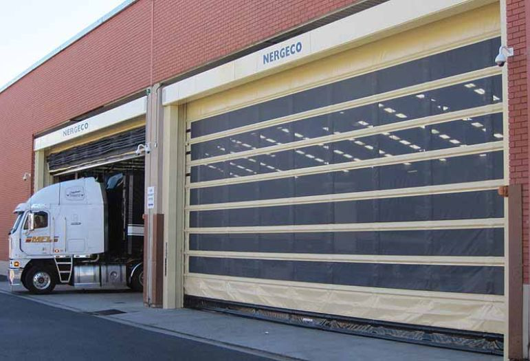 Rolling curtain endlock repair and chain hoist service